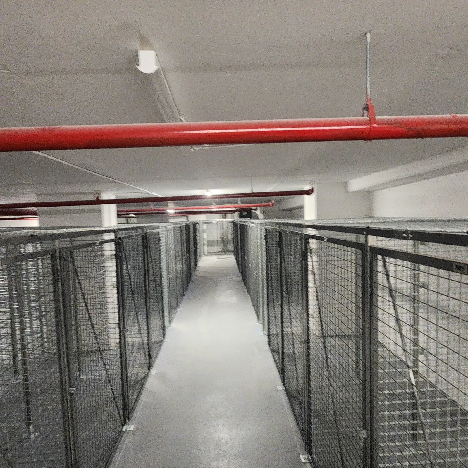 Storage locker installation in a GTA residential building