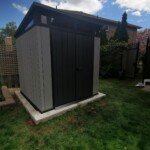 keter shed installation assembly