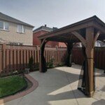 12x12 yardistry gazebo setup